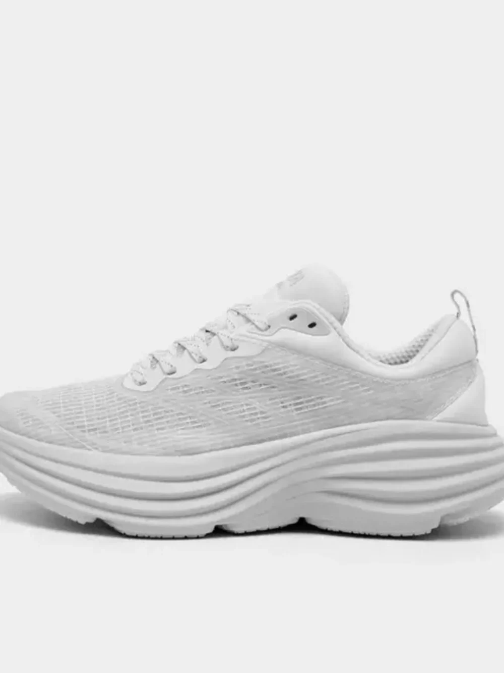 Women's Hoka One One Bondi 8 TS Caged Shoes - White 1155391 WMC